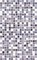 Плитка настенная керамическая облицовочная Нео Мозаика 122882, 25x40мм, глянцевая, средне-фиолетовая - фото 31005