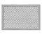 Решетка (экран) радиаторная ХДФ, 600x900мм, Готико, врезная, дуб серый - фото 38153