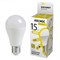 Лампа светодиодная Smart КОСМОС LksmLEDSD15 LED, A60, 3000К, 15Вт 220В,грушевидная, E27 , 3 уровня яркости - фото 41287