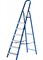 Лестница-стремянка MIRAX 38800-07, 141см, 7 ступеней, стальная - фото 45558