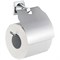 Держатель туалетной бумаги HAIBA HB8503, металлический, хромированный, с экраном - фото 49749