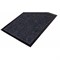 Коврик придверный Floor mat (Атлас), 50x80см, влаговпитывающий, черный - фото 50400
