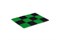 Коврик придверный Травка, 42x56см, грязезащитный, черно-зеленый, пластиковый - фото 50488