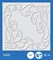 Плитка потолочная экструзионная Лагом декор Формат 5402, 50x50см, пенополистирол, белая, упаковка 8шт. (2м2) - фото 50574