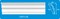 Плинтус потолочный экструзионный Лагом Формат 10511Е, 100x40ммx2м, полистирол, белый - фото 50591