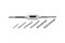 Набор Зубр 28126-Н7 с металлорежущим инструментом: метчики однопроходные и метчикодержатель, 7 предметов - фото 51048