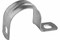 Скоба Светозар 60212-20-50, диаметр 20мм, однолапковая, для крепления металлорукава диаметром 25мм, металлическая - фото 52014