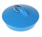 Пробка для ванны АНИ Пласт М300, ПВХ, голубая, 1 1/2 дюйма - фото 52194