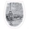 Сиденье для унитаза Париж, пластиковое 64552