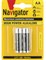 Батарейка Navigator 94 752, NBT-NE-LR6-BP2, пальчиковая, поштучно 65187