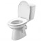 Унитаз-компакт Анимо, косой выпуск, нижняя подводка, белый 65258