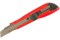 Нож технический КЕДР 031-0903 25061 упрочненный, длина лезвия 18мм, с винтовым фиксатором - фото 57676
