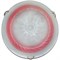 Светильник настенный/бра Дюна 2201 Орхидея, диаметр 300мм, 2х60W E27, розовый/хром - фото 59262