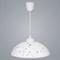 Светильник подвесной Дюна Флора, диаметр 300мм, 1х60W, E27, белый - фото 59265
