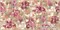 Панель ПВХ Плитка Бордовые ирисы, 964х484мм - фото 60353