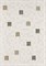 Декор настенный Березакерамика Квадро Мозаика, белый, 7.5х250х350мм, сорт 1 - фото 63769