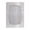 Решетка вентиляционная П1724Г, 170x240мм, неразъемная, с москитной сеткой, пластиковая, белый - фото 6410