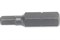 Бита ЗУБР Мастер, С 1/4 дюйма, НЕХ4, 25мм, кованая, хромомолибденовая сталь 23937
