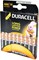 Батарейка Duracell  LR03-18BL BASIC Б0019682, мизинчиковая 75858