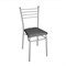 Стул с мягким сиденьем ВИОЛЕТ, основание сталь, серый - фото 69943