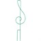 Шпалера Скрипичный ключ для комнатных растений, 0.44м - фото 71168