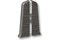 Заглушка для плинтуса напольного Деконика, ПВХ, 55мм, каштан серый 352, набор 2шт. - фото 71315