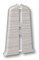 Заглушка для плинтуса напольного Деконика, ПВХ, 70мм, ясень серый 253, набор 2шт. - фото 71397