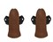 Угол наружный для плинтуса напольного Деконика, ПВХ, 70мм, орех 291 - фото 71667