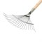 Грабли веерные, проволочные, деревянный черенок 80528