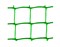 Сетка садовая СР-50/1/20, ячейка 50x50мм, ширина 1м, пластиковая, зеленая, в рулоне 20м, на метраж - фото 74547