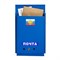 Ящик почтовый Почта Триколор, синий, с замком - фото 74892
