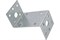 Уголок крепежный Z-образный, 90x45x65x2мм, оцинкованный 1445