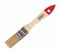 Кисть малярная плоская КЕДР, 25мм, деревянная ручка, натуральная щетина - фото 75769