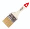 Кисть малярная плоская КЕДР, 63мм, деревянная ручка, натуральная щетина - фото 75778