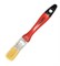 Кисть малярная плоская КЕДР, 25мм, пластиковая ручка, натуральная щетина - фото 75781