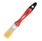 Кисть малярная плоская КЕДР, 50мм, пластиковая ручка, натуральная щетина - фото 75783