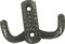 Крючок-вешалка № 10, 2-рожковый, полимерная бронза 71735 - фото 75989 Крючок-вешалка № 10, 2-рожковый, полимерная бронза 71735 - фото 75989