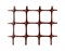 Сетка для подзаборного пространства ЗР-15/0.4/20, высота 0.4м, ячейка 20x20мм, в рулоне 20м, пластиковая, коричневая, на метраж - фото 76497