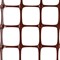 Сетка садовая ЗР-15/1.2/20, высота 1.2м, ячейка 20x20мм, в рулоне 20м, пластиковая, коричневая яркая, на метраж - фото 76499