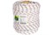 Шнур (фал) Сибртех плетеный, с капроновым сердечником, 24-прядный, 12ммx100м, 1000кгс, на метраж - фото 78495