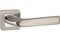 Ручка дверная PUNTO SATURN QR SN/CP-3, раздельная, цвет матовый никель/хром - фото 78511