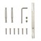 Ручка дверная Code Deco H-14023-A-NIS, цвет матовый никель 80018 - фото 78519 Ручка дверная Code Deco H-14023-A-NIS, цвет матовый никель 80018 - фото 78519
