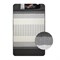 Коврик для ванной САНАКС 00811 STARLOOP, 550х900мм, серый, полиэстер,одинарный - фото 80052