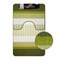 Коврик для ванной САНАКС 00824 STARLOOP, 550х900мм, 550х450мм, зеленый, полиэстер, двойной - фото 80064