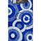 Коврик для ванной САНАКС 00254 CLASSIK MULTI, 550х900мм, 450х550мм, синий, полиэстер, двойной - фото 80090