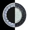 Светильник встраиваемый Ecola GX53 5310 Н4, 38x126мм, круг со стеклом, зеркальный, хром-черный - фото 81706