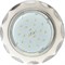 Светильник встраиваемый Ecola GX53 DL3902 Круг под стеклом, 38x106мм, белый/блеск/хром - фото 81712