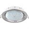 Светильник встраиваемый Ecola GX53 FT3225 Глубокий Легкий, 27x109мм, серебро - фото 81718