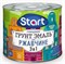 Грунт-эмаль по ржавчине Start 3в1, 1.8кг, красный, глянцевая 81378