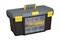 Ящик для инструмента STAYER UNIVERSAL 2-38011-21.5, 535х300х280мм (21/5"), пластиковый, черный/желтый - фото 83024